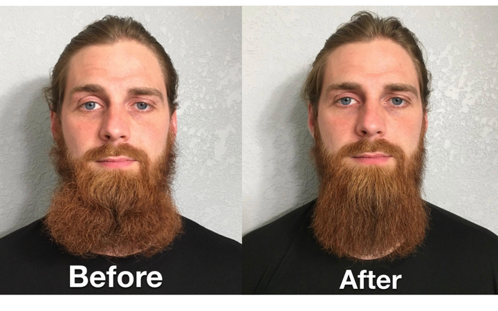 Newmen Pro - Heated Beard Brush & Straightener